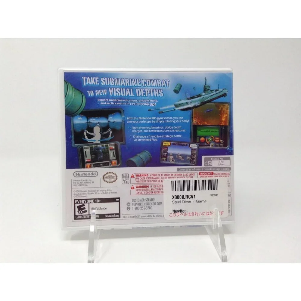 Nintendo experience underwater